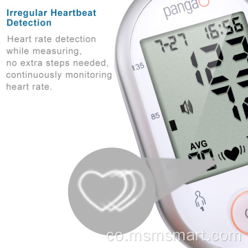 Monitor di pressione sanguigna di u bracciu digitale medicu clinicu